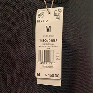 Adidas Black W Boa Dress